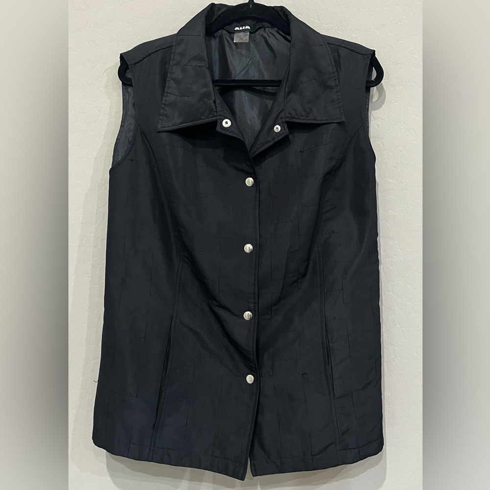 ALIA Lined Vest, Black, 18W